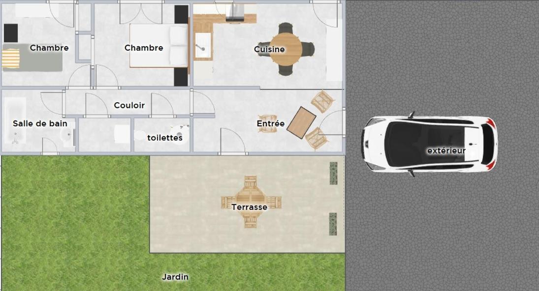 Gite 3 Places Au Coeur Du Tregor Langoat Екстер'єр фото